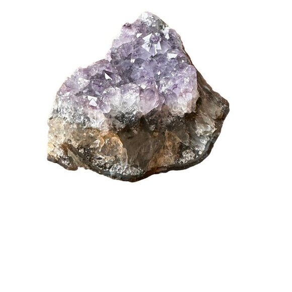 342g Natural Amethyst Geode Quartz Bed Cluster Crystal Specimen Healing - Picture 9 of 11